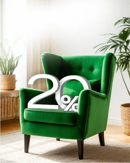 -20% скидка на химчистку мебели при заказе генеральной уборки